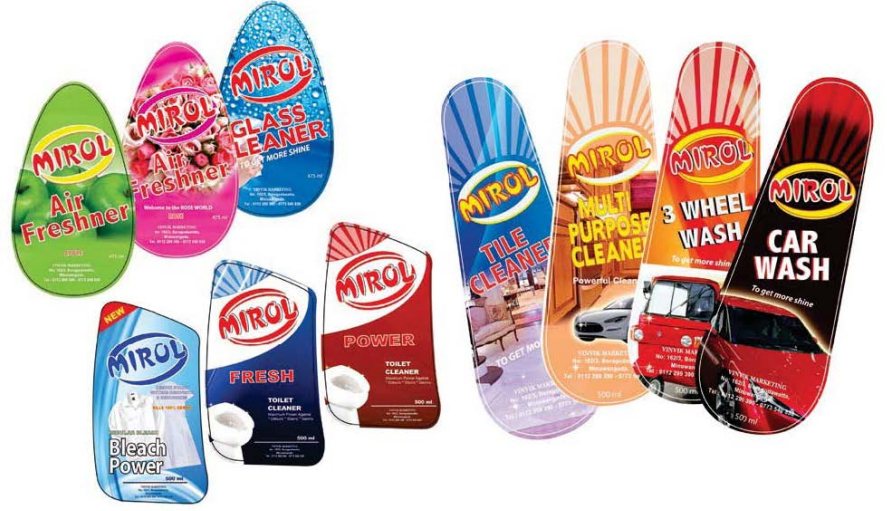Label and packaging design